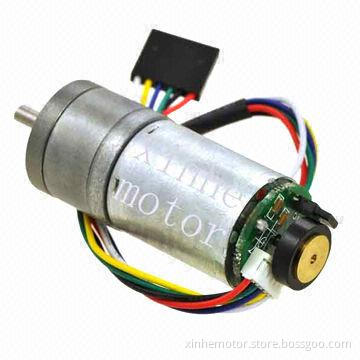 DC Geared Motors, Used in Robot, 6 to 24V DC